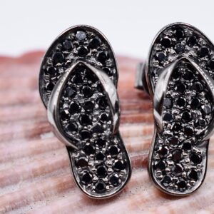 Blk Diamond earrings