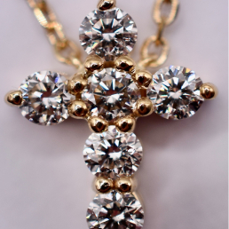 Yellow Gold Cross Pendant