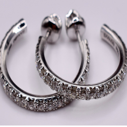 White Gold  Earrings – 29